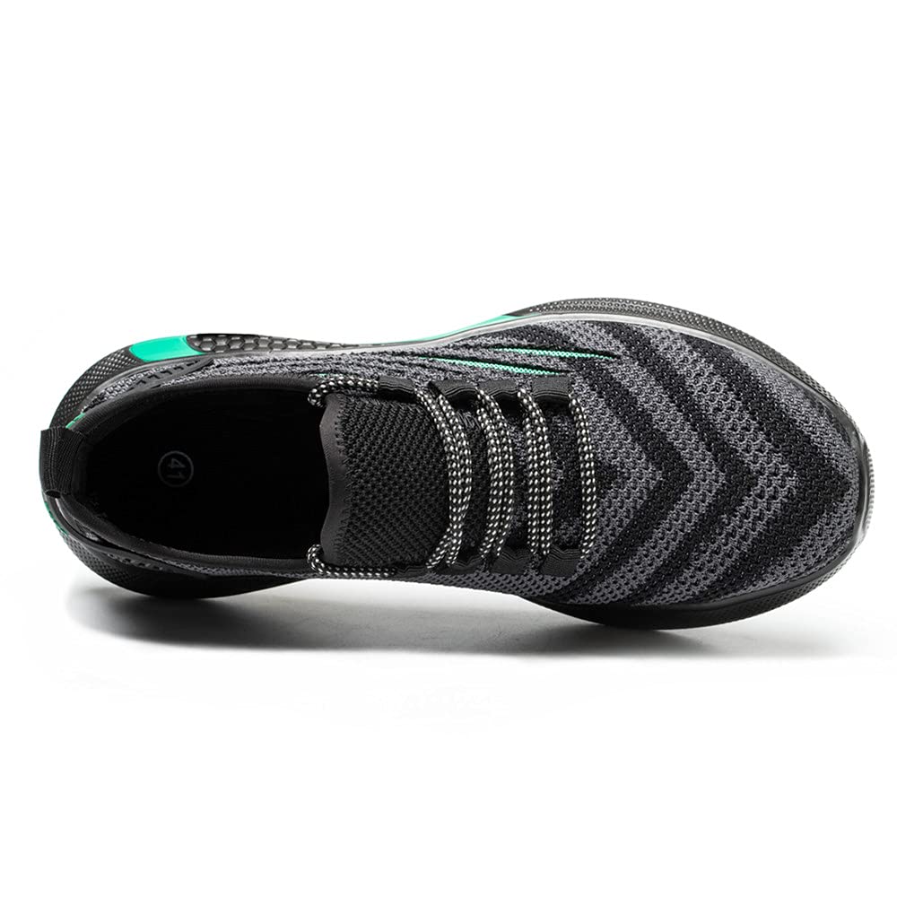Zapatos de Seguridad Hombre Ligeros Calzado de Seguridad Mujer Punta de Acero Transpirable Calzado de Trabajo Antideslizante