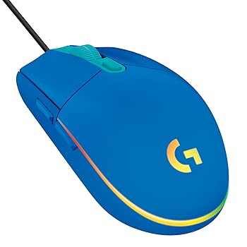 Logitech G203 LIGHTSYNC Gaming Mouse with Customizable RGB Lighting Blue