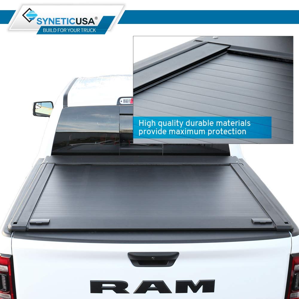 Retractable Hard Tonneau Cover Fits 20072021 Toyota Tundra