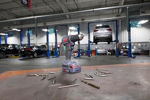 Miniatura 3 de Ingersoll Rand D3141-K22 - Taladro compacto inalámbrico de 12 pulgada y 20 V, kit de 2 baterías, par de 450 in-lb, portabrocas sin llave, empuñadura