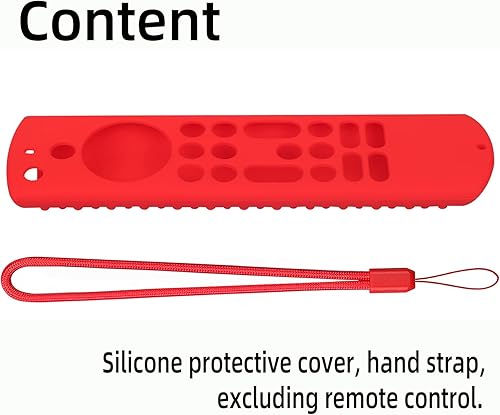 Miniatura 8 de Funda de silicona para Fire TV Stick 2023 4K Max 2Fir TV Omni SeriesFireTV 4-Series Remote, ToshibaInsignia FirTV con cordón (azul medianoche)