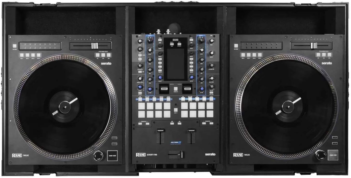 Black Rane Seventy/Seventy-Two and Two Battle Position Rane Twelve Flight Coffin Case