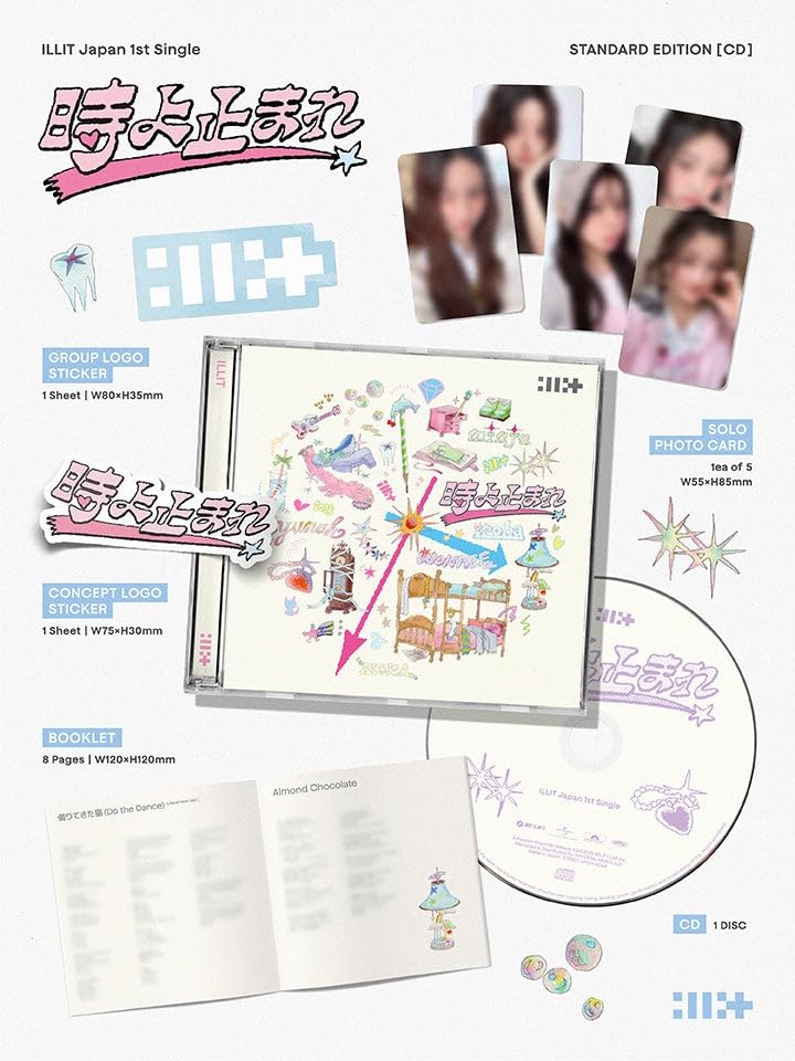 Amazon.com: Illit - Japan 1st Single Album 時よ止まれ Toki Yo