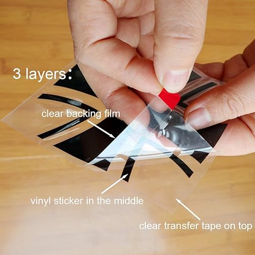 Miniatura 4 de Calcomanía de vinilo adhesivo con estampado de patas, círculo, flecha, corazón, mamá, vida, paquete de 2 calcomanías holográficas iridiscentes, 4