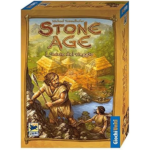 Giochi Uniti - Stone Age: The Beginning of the Journey, Board game, Basic set, Italian edition, GU654 Cover
