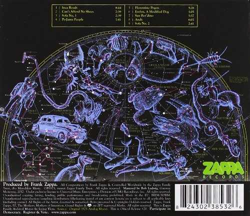 Image secondaire de Frank Zappa - One Size Fits All (Album CD)