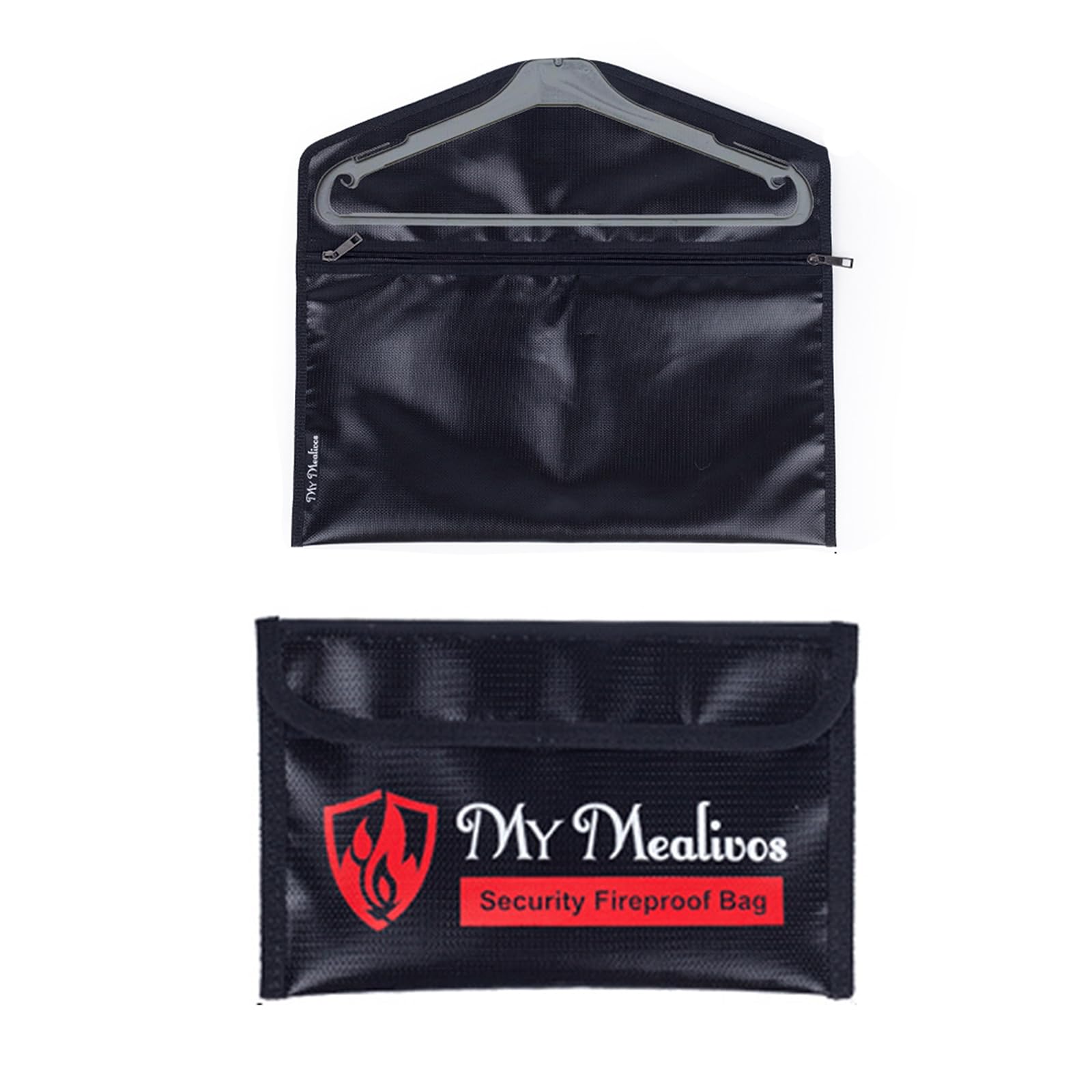 Borsa Di Sicurezza Nascosta - Per Nascondere Oggetti Di Valore, Con Nastro Adesivo, 2 Pezzi, Nero - Foto 6