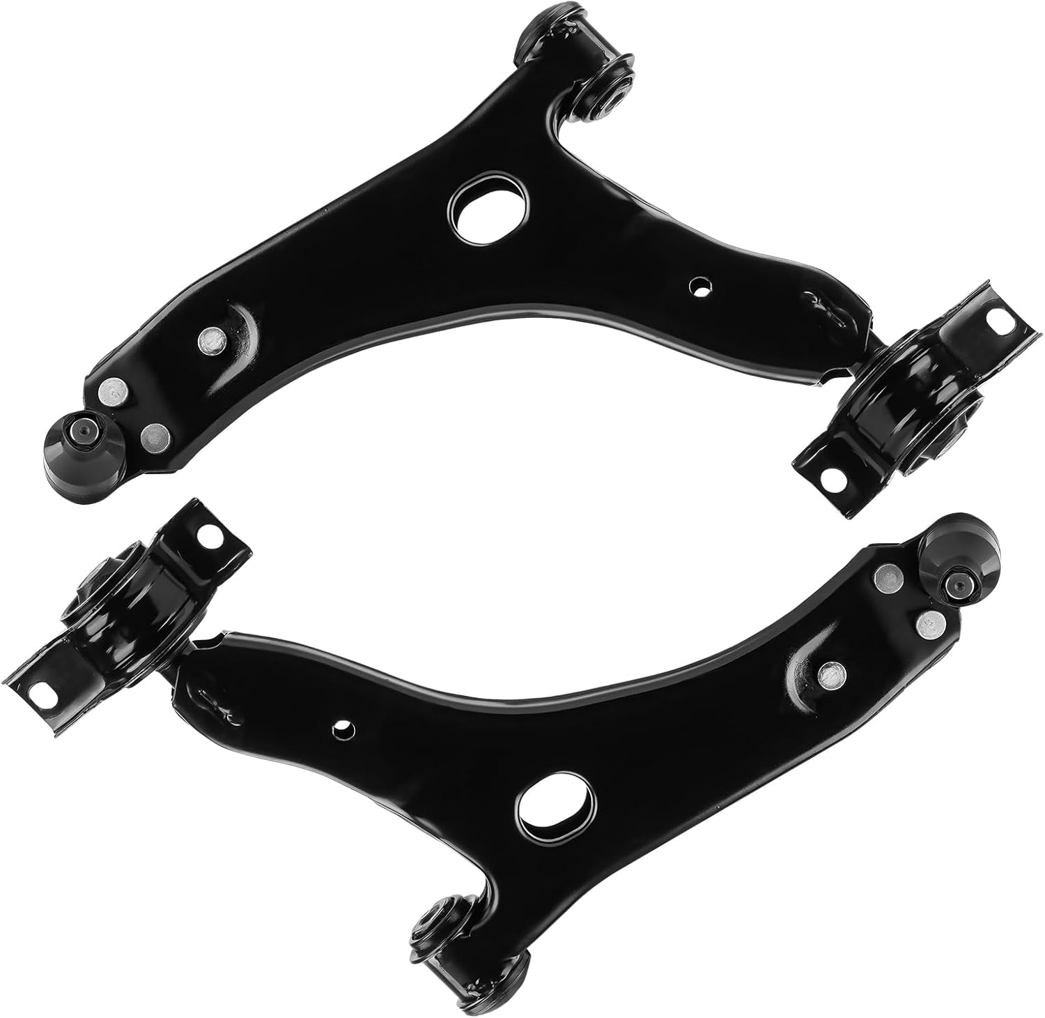 Front Lower Control Arms with Ball Joints Fit for 04-11 Ford Focus 2004 2005 2006 2007 2008 2009 2010 2011 Lower Arm Suspension Kit 2pcs K80407 K80408