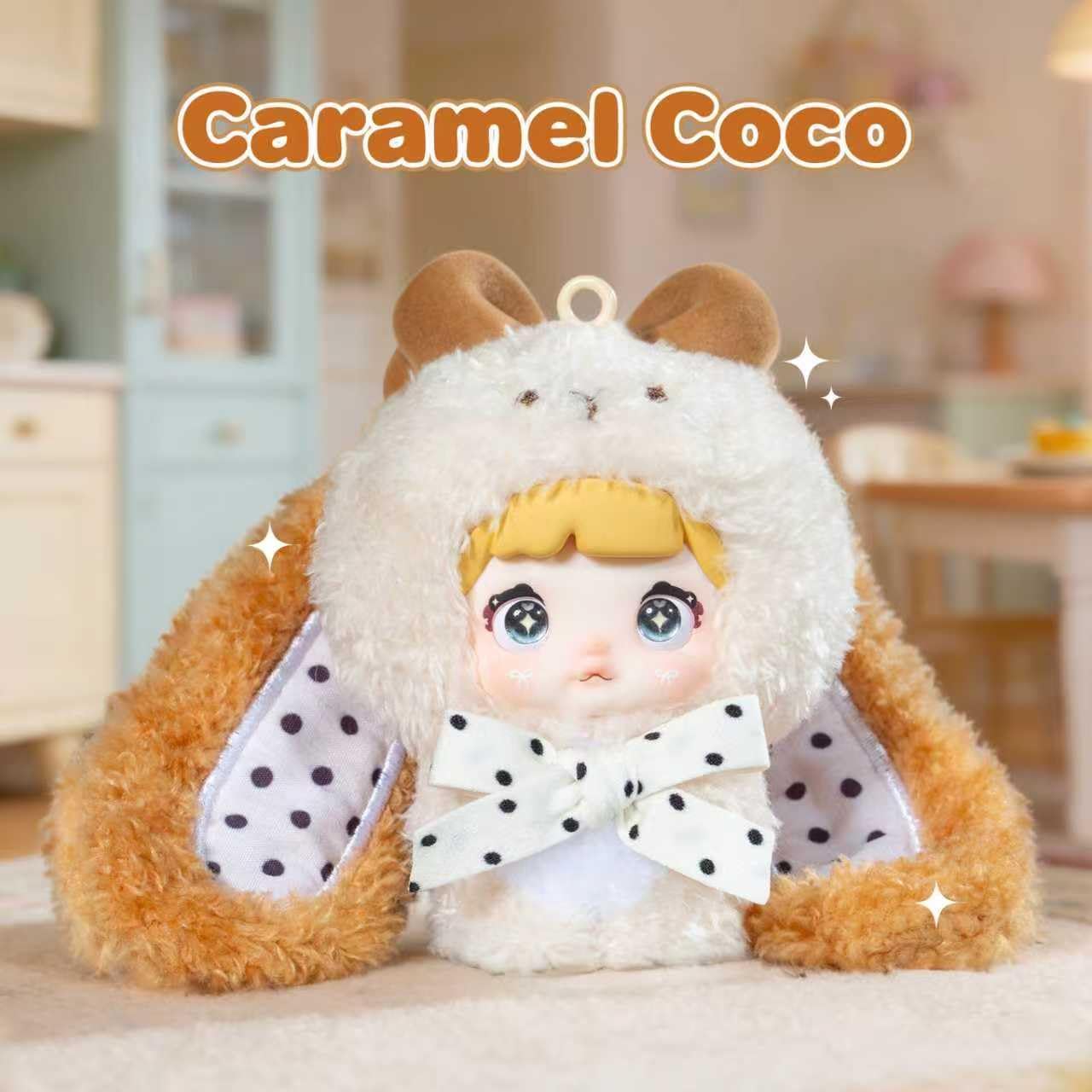 Plush Blind Box,Nommi Baby Sweetheart Bunny Series Stuffed Blind Box Doll 1PC,Kawaii Mystery Vinyl Plush Toys Collectible for Birthday Gift,Christmas and Easter Basket Essentials(Random 1PC)