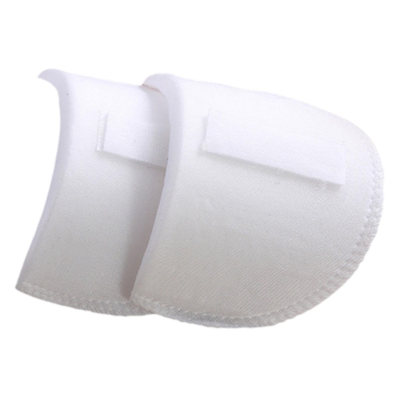 1 Pair Women Shoulder Pads Portable Professional Blazer Sponge Shoulder Pads 1cm White-Clothing & Accessories-Women-Slips-Half Slips-image-31