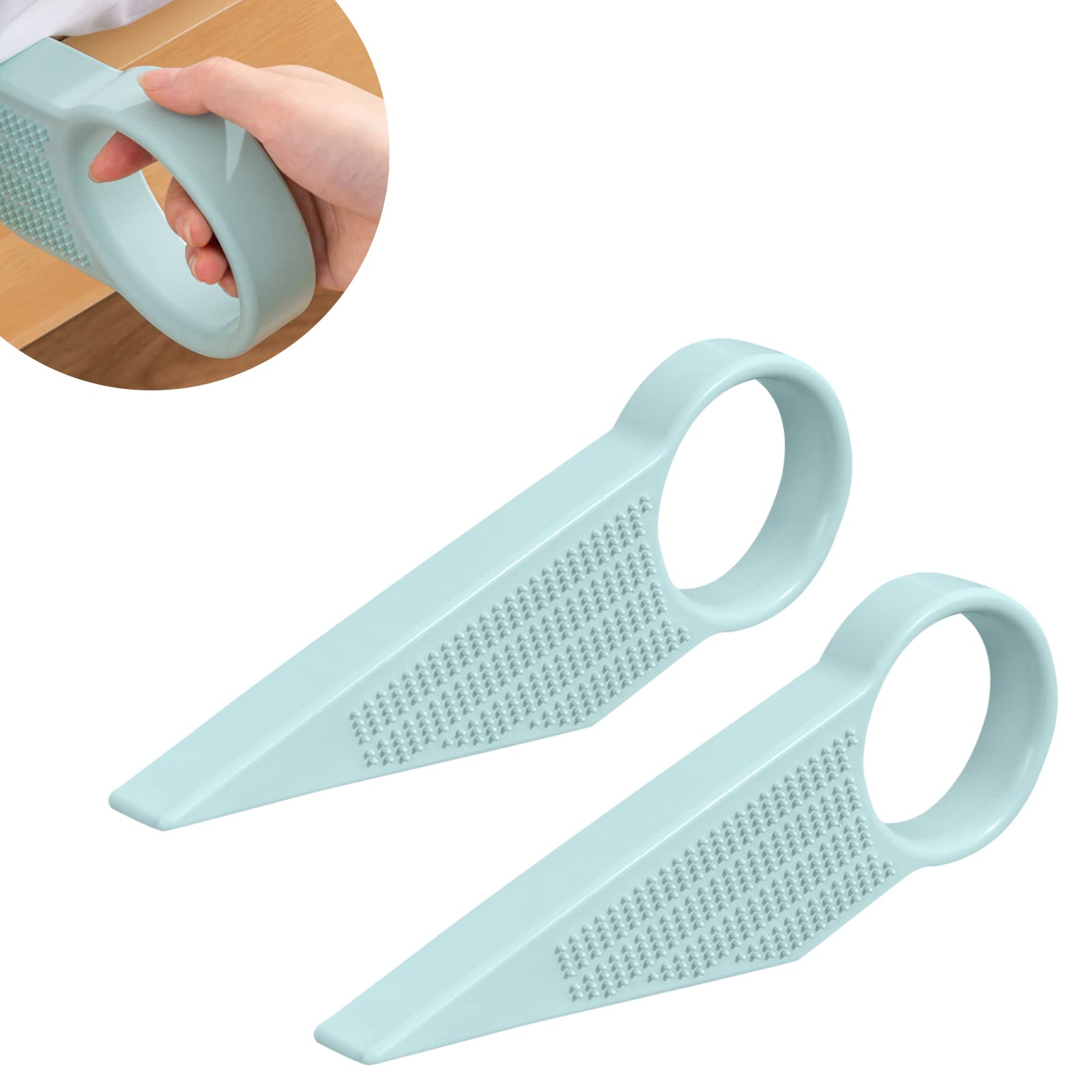 Photo 1 of BOSECETA Mattress Lifter for Changing Sheets, 2 Packs Bed Sheet Tucker Tool, Mattress Lifter Wedge Helps Lift The Mattress Tuck Sheets or Bed Skirts Alleviating Back Pain