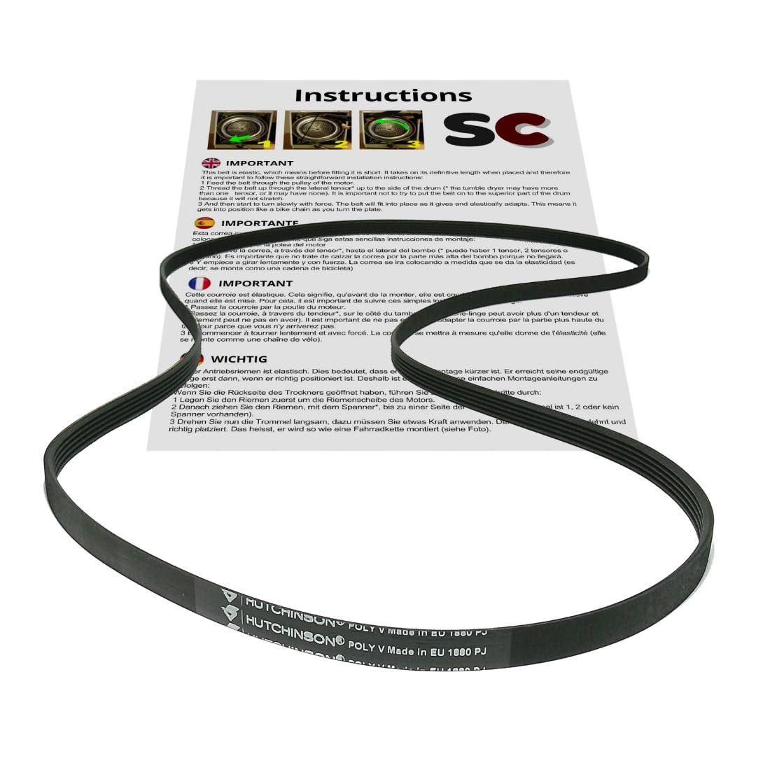SC Solocorreas - Belt dryer 1880 PJ MIELE (5689130)
