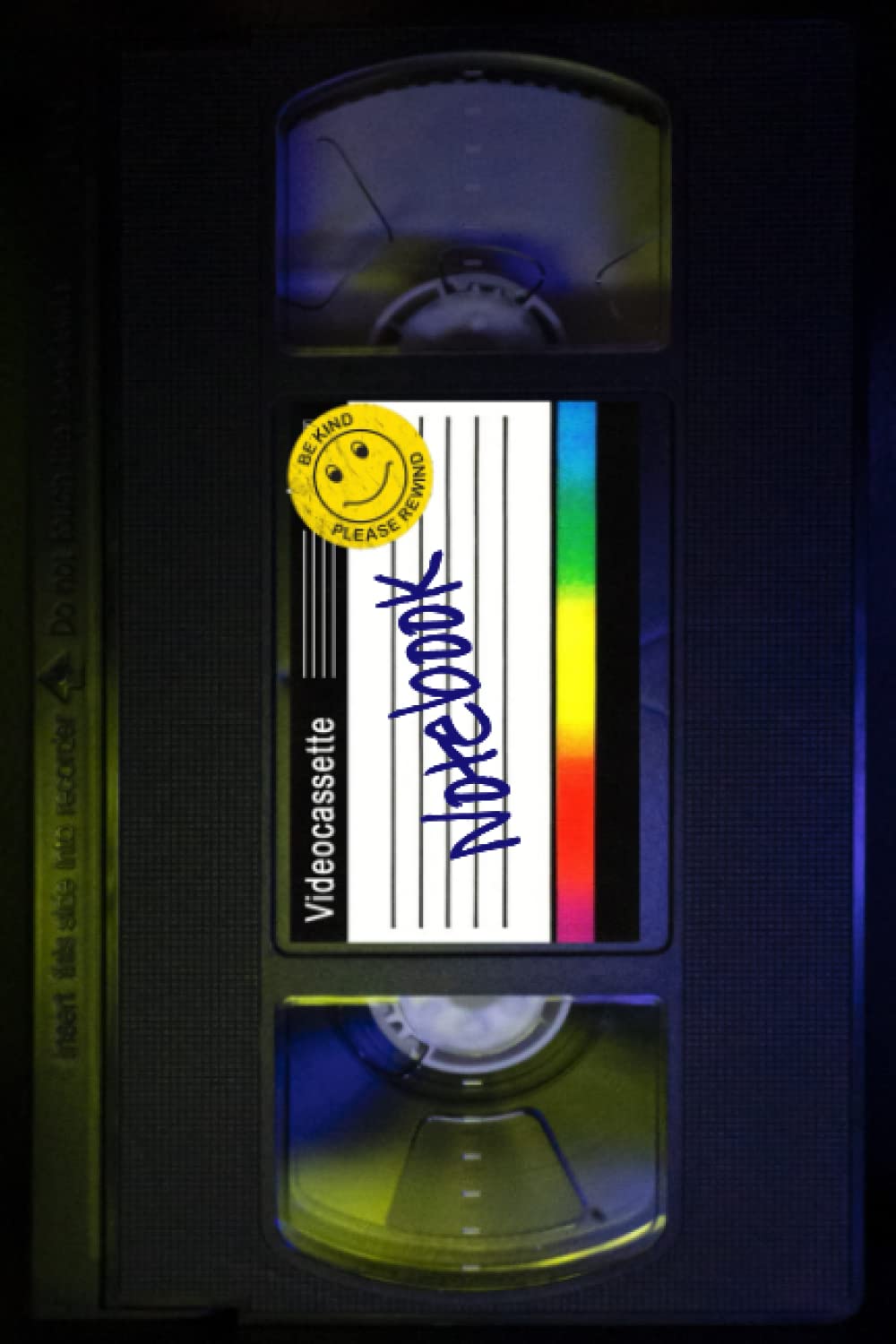 VHS Video Retro 80's Inspired Notebook 120 Page Notepad