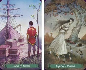 Amazon.co.jp: I.I.J タロットカード グリーン・ウィッチ・タロット