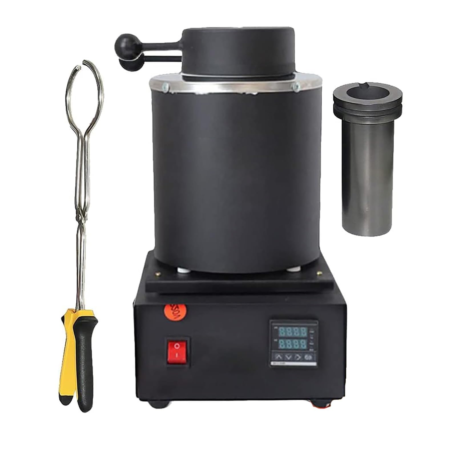 Machine de fusion de metal numerique 1800W pour une fonte precise de l'or et de l'argent 1KG