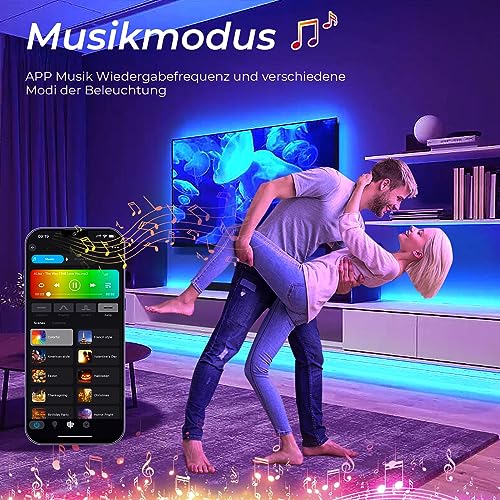 SUBOSI Controlador de banda led rgb, control WiFi/app, controlador de trabajo de control remoto 12v - 24V Compatibilidad sistemas Android e ios, para RGB banda LED - imagen 6