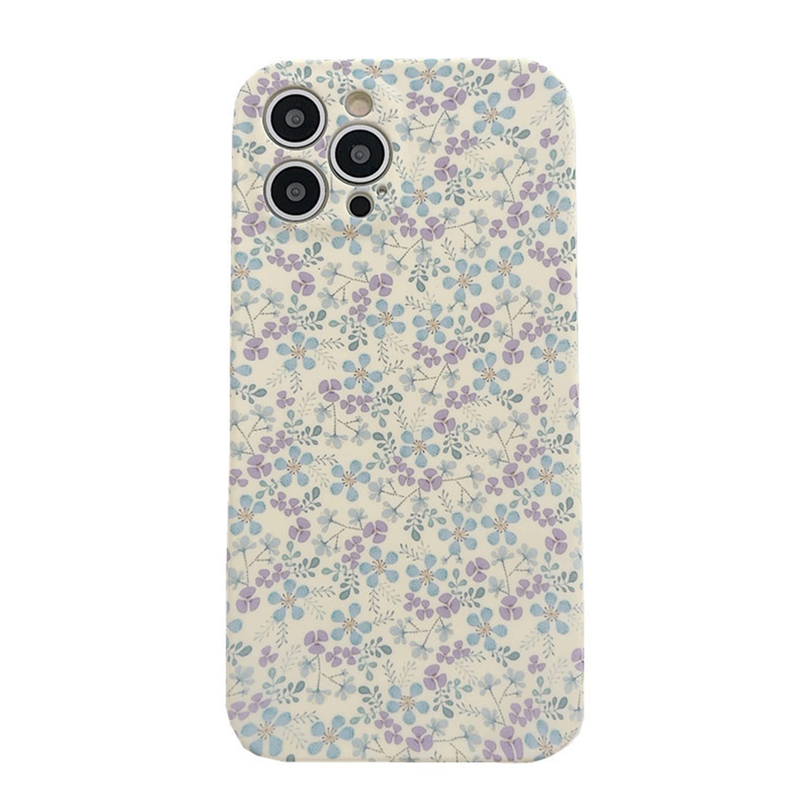 MOSNOVO Cover per iPhone 13 Pro Max - Custodia Trasparente Sottile Antiurto in TPU+PC per Telefono [Protezione Caduta da 6,6 Piedi/Anti-Peel] - Fiore Grintoso