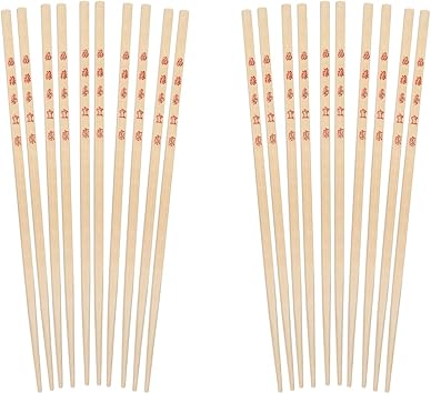 Helen's Asian Kitchen 16-Inch Bamboo Cooking Chopsticks