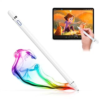 CanetaTouch Screen para IPad Pro Air Mini Caneta Stylus para Tablet Samsung Celular Canetas para tela sensível ao toque IOS Android com ponta fina de alta precisão para desenho escrita