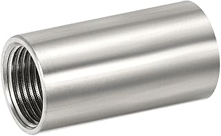 Tool parts 304 Stainless Steel G1/2 Female DN15 50mm Straight Pipe Coupling Fitting