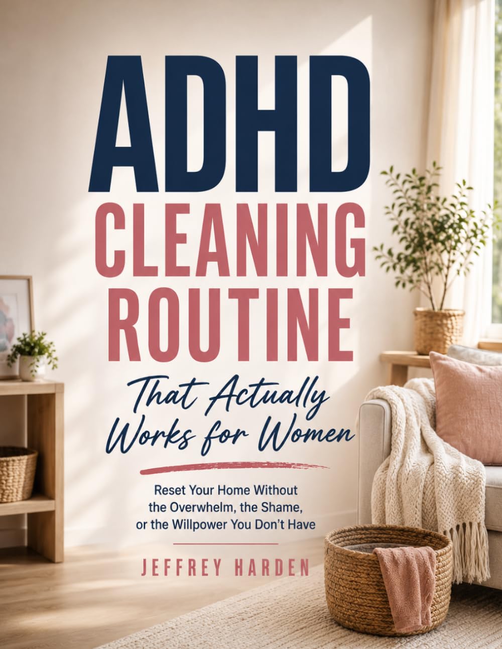 ADHD Cleaning Routine That Actually Works for Women: Reset Your Home Without the Overwhelm, the Shame, or the Willpower You Don’t Have