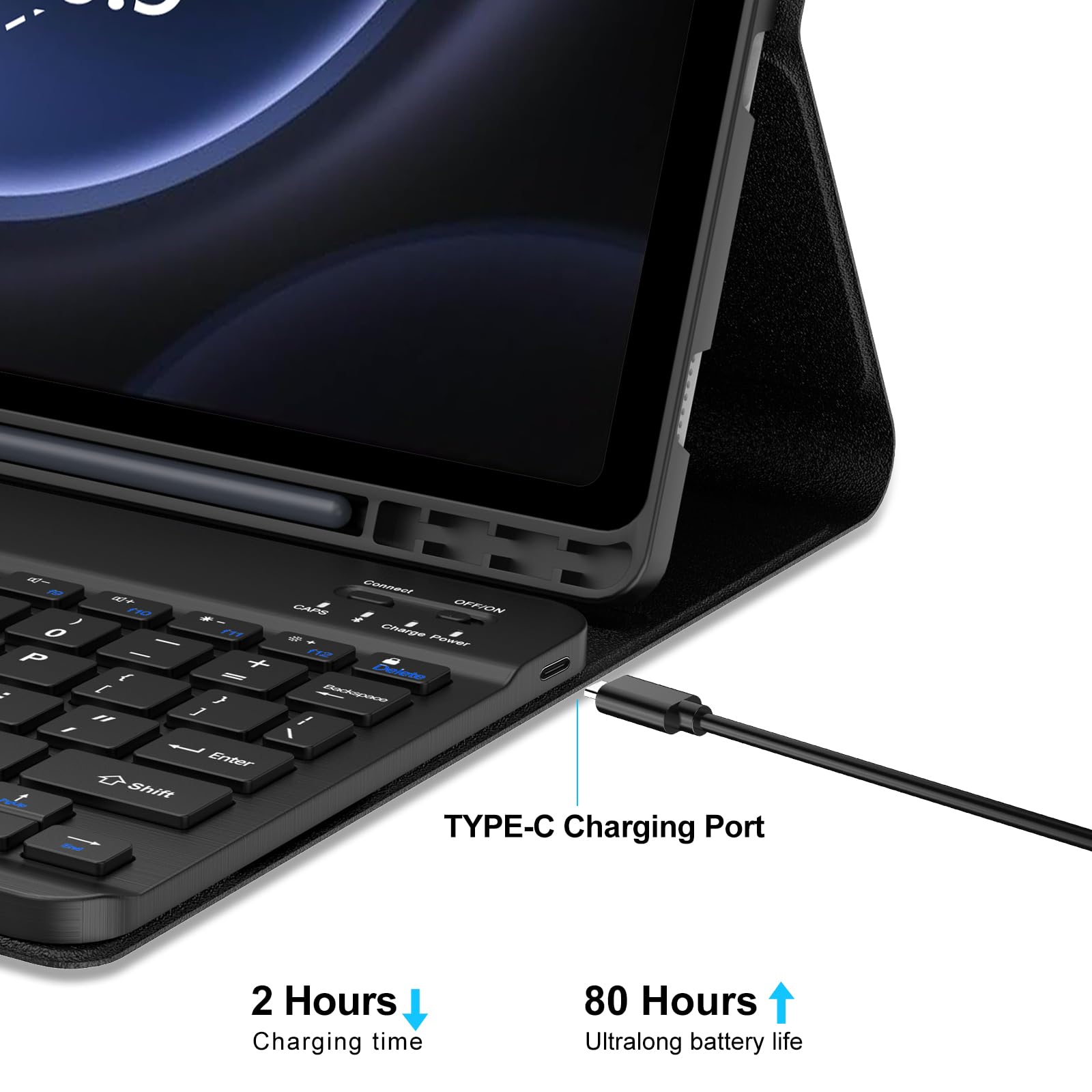 Amazon.com: Galaxy Tab S9 FE+/ S9+ /S10+ 12.4 Inch Case with