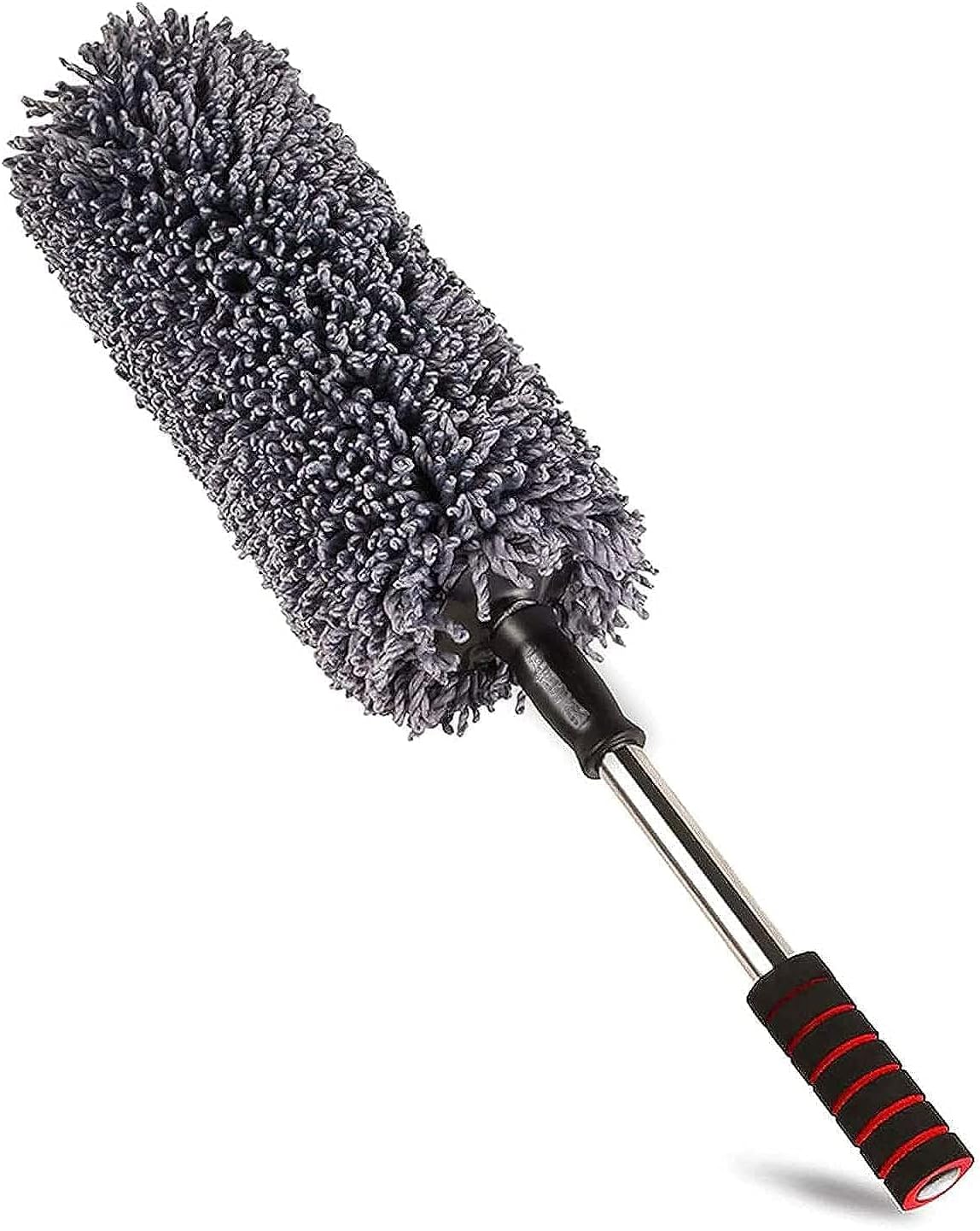 Car Duster Kit – Microfiber Brush for Exterior and Interior, Detail Brush, Lint and Scratch Free, Duster for Truck, SUV, RV and Motorcycle