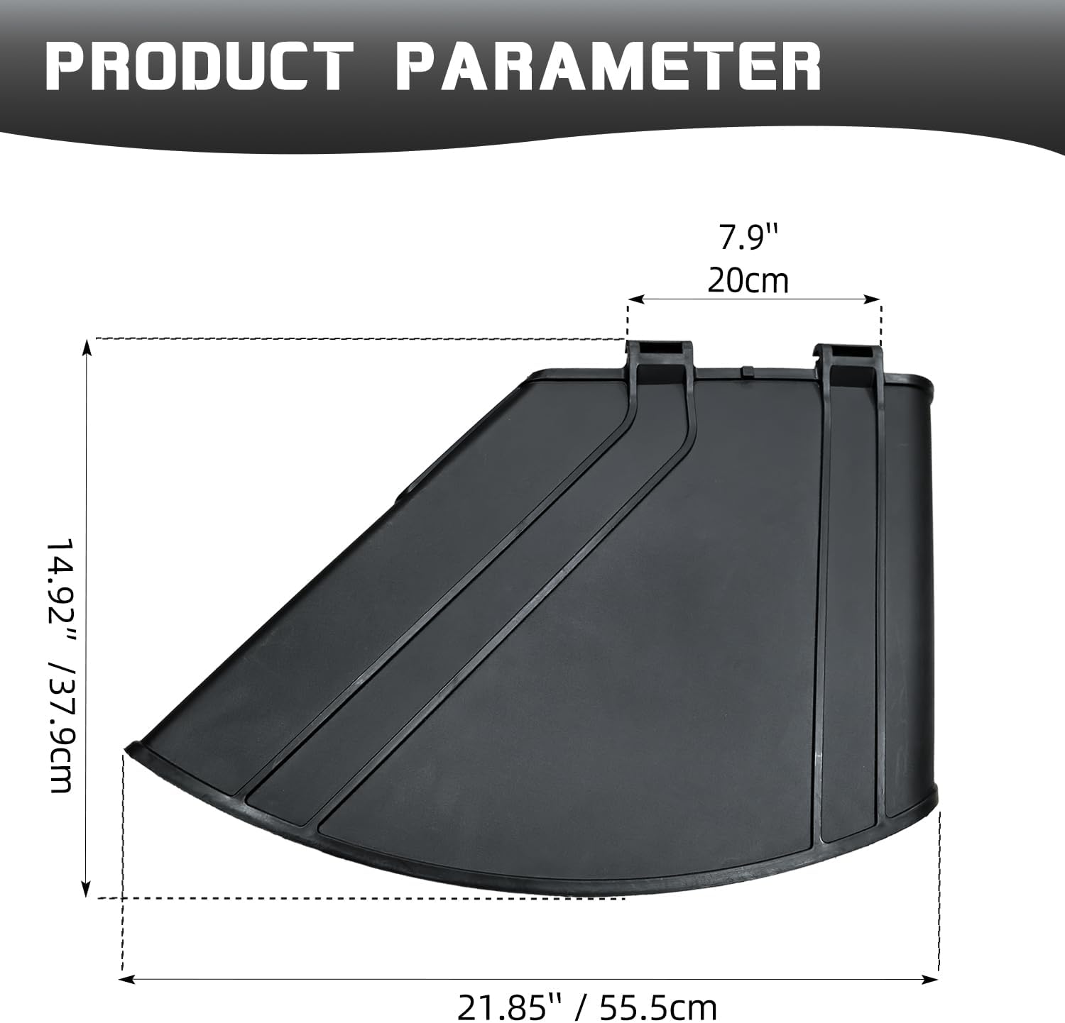 138-7502 deflector/chute replace fits for toro 42-60 inch 74690, 74694, 75743, 75745, 75750, 75753-7, compatible with exmark qze725gkc42200 qze725gkc50200 qzs708gem54200 qzs735gkc54200