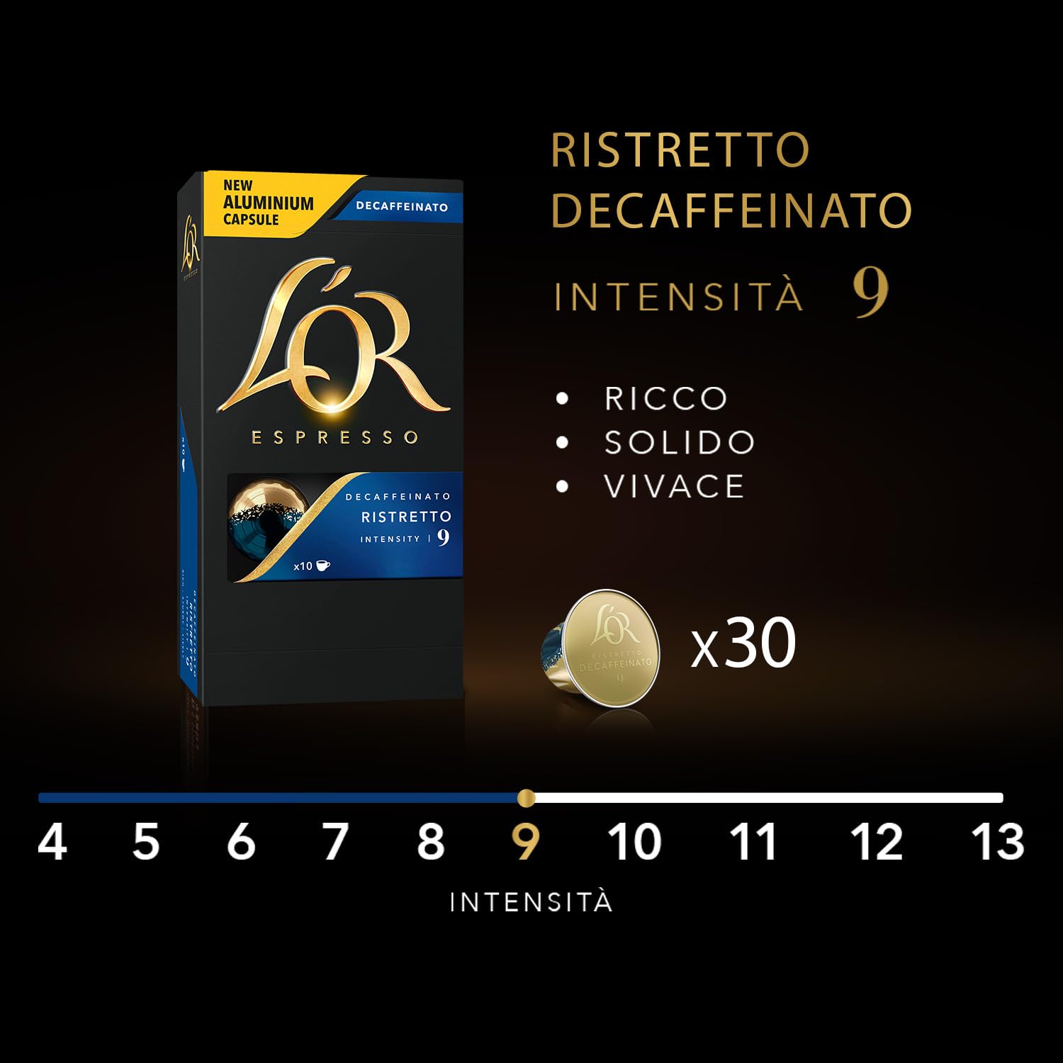 L'Or - Cápsulas de café expreso paquete mixto - Variety Pack Bar Dec - Kit Cap de aluminio compat máquinas nespress - 10 paquetes [100 cápsulas: variadas]
