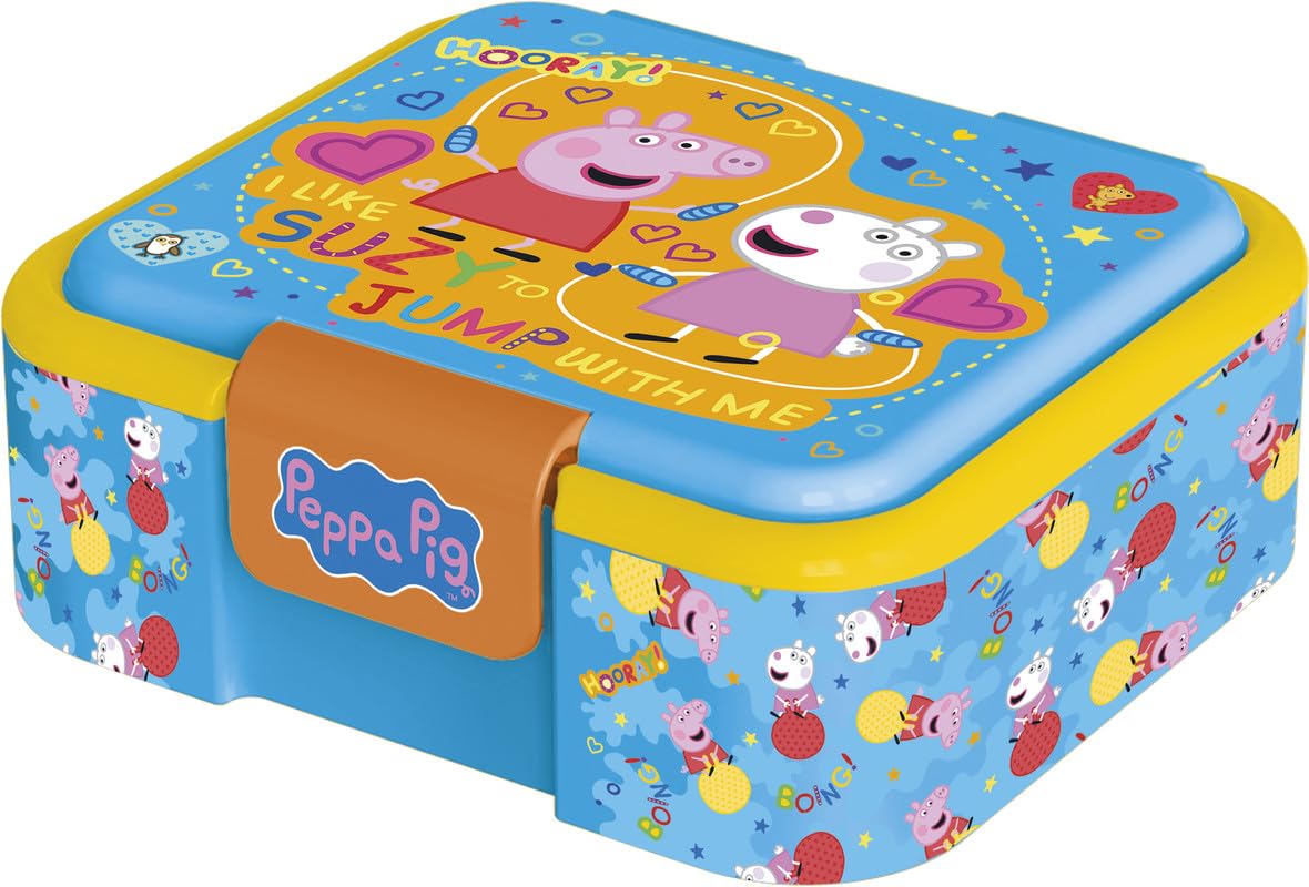 STRIDERS Supreme Multi Compartment Sandwich Box Peppa Pig-image-20