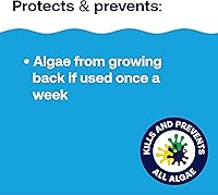 Vista 5 de HTH 67084 Pool Care Algae Guard Advanced, Eliminador de todas las algas para piscinas - Acción rápida, destruye y previene las algas verdes, negras