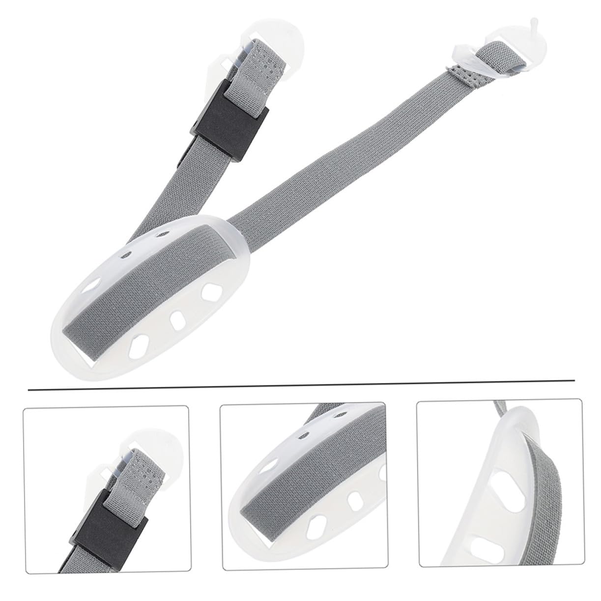 Hemobllo 2 pièces Sangle de Menton pour Casque Rigide Réglable et Accessoire de Protection pour Ouvriers du Bâtiment Lot de Blanc