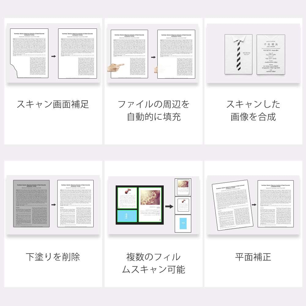 Amazon | ドキュメントスキャナー ブックスキャナー S5 2200万画素 非