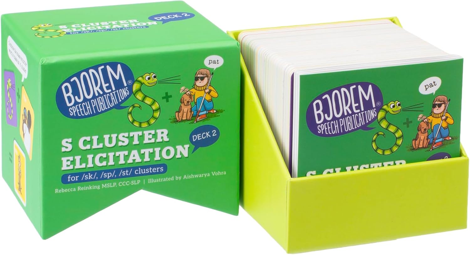 Bjorem Speech® S Cluster Elicitation for Teaching S Blends or Clusters to Children in Speech Therapy