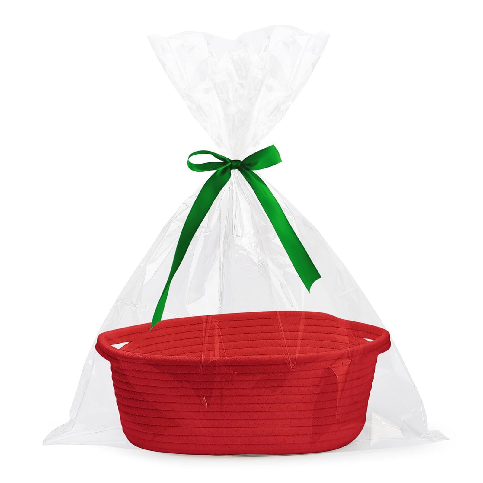Tsophreniq Practical Storage Basket Functional Woven Bin Practical Organizers Bag for Space Saving Solution User Friendly
