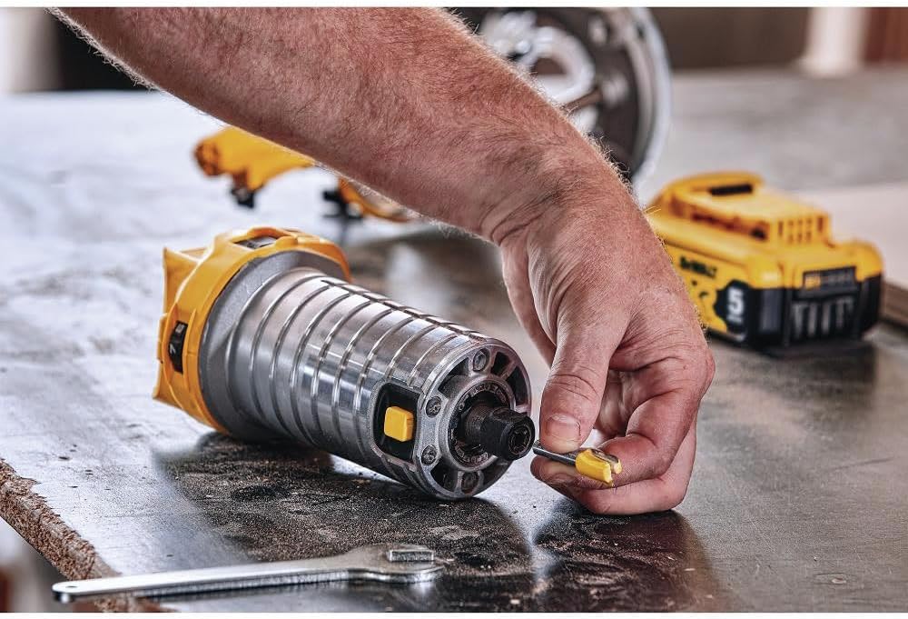 DEWALT DCW600BR 20V MAX XR Brushless Compact Lithium-Ion 1/4 in. Cordless Router (Tool Only) (Renewed)