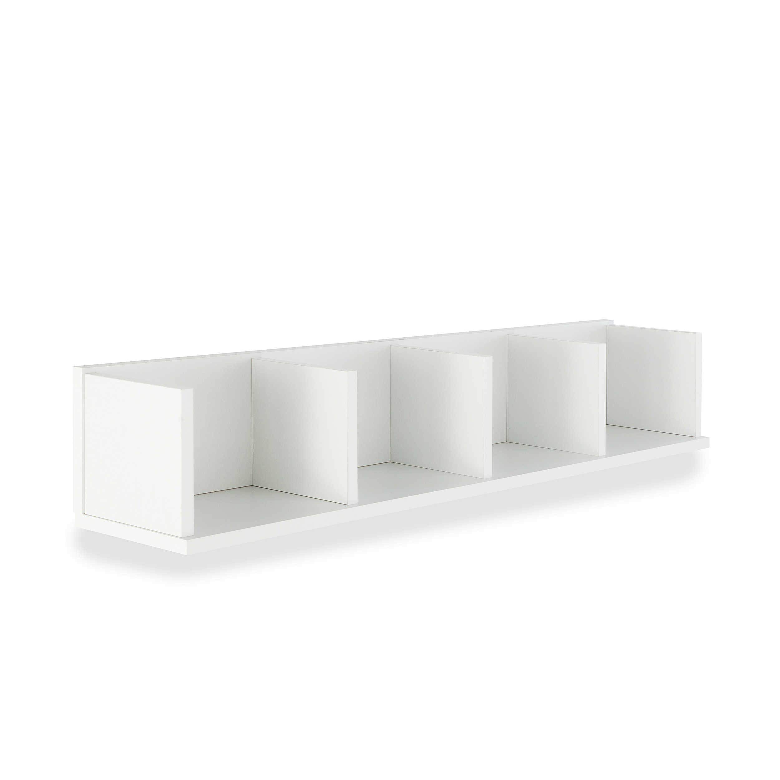 FMD Möbel SB-Design 206-004 Point 4 Etagère murale 92 x 16,5 x 17 cm Blanc