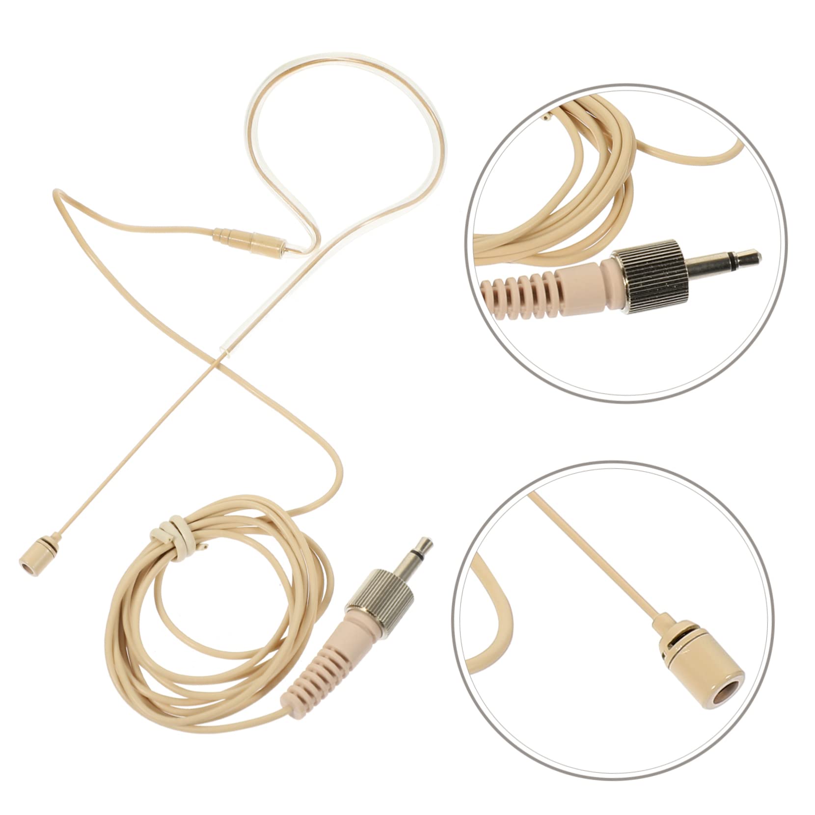 ifundom Microphone for Voice Amplifier Ear-Hanging Design Tag Single Ear Mic Over Ear Design Comfortable Wear