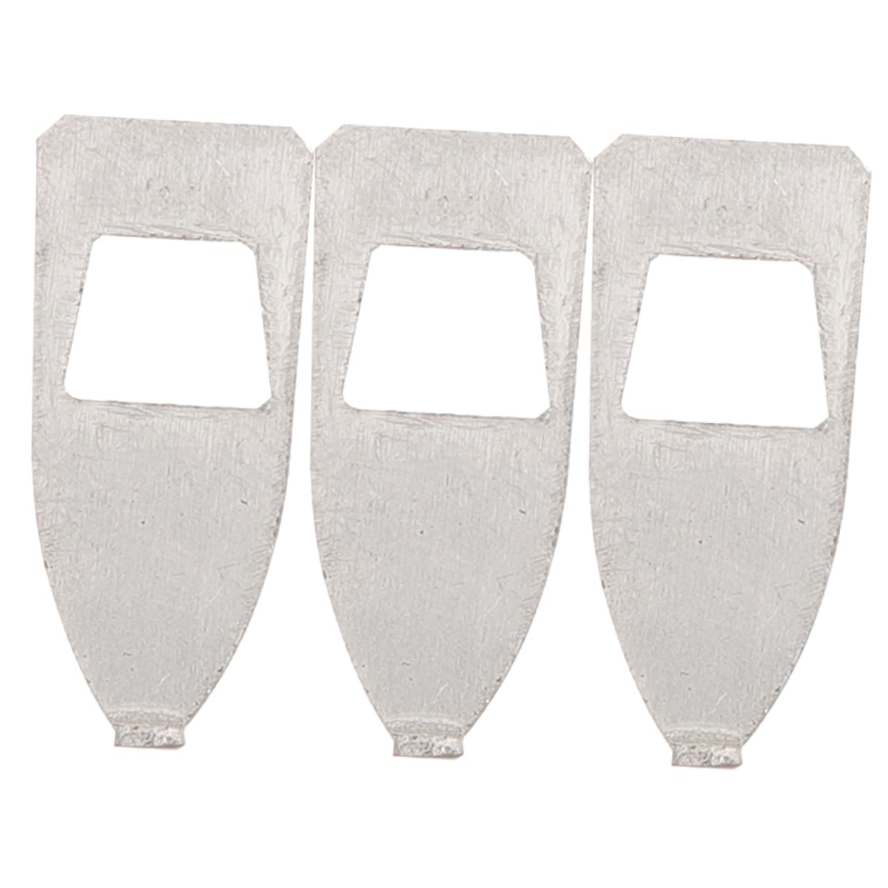 LIFKOME 3Pcs Cello Bow Tips Metal Replacement Parts for Cello Accessories Durable Horsetail Protectors Lightweight Versatile for Stringed Instruments