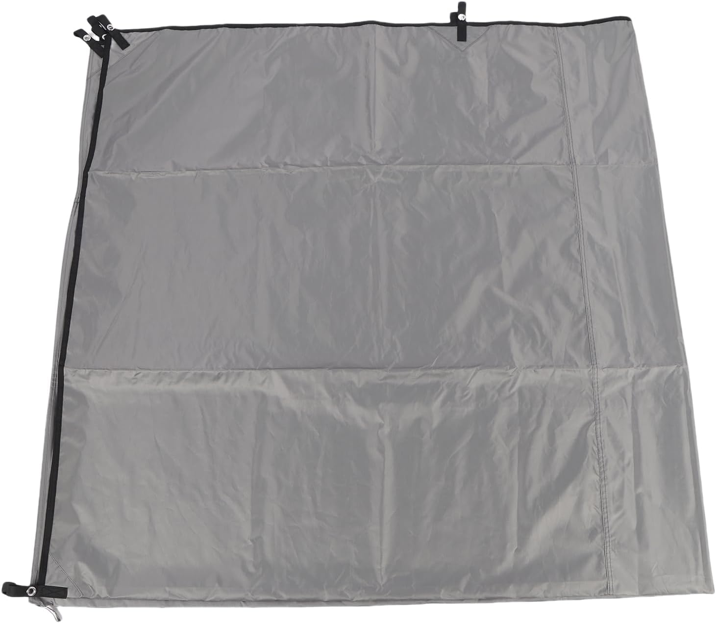 Diydeg Vehicle Awning, + Weatherproof Roof Rack Pull Out Sun Shade with Adjustable Hardware, Storage Bag, Portable Car Awning Canopy for Tailgate Truck Van (Gray)