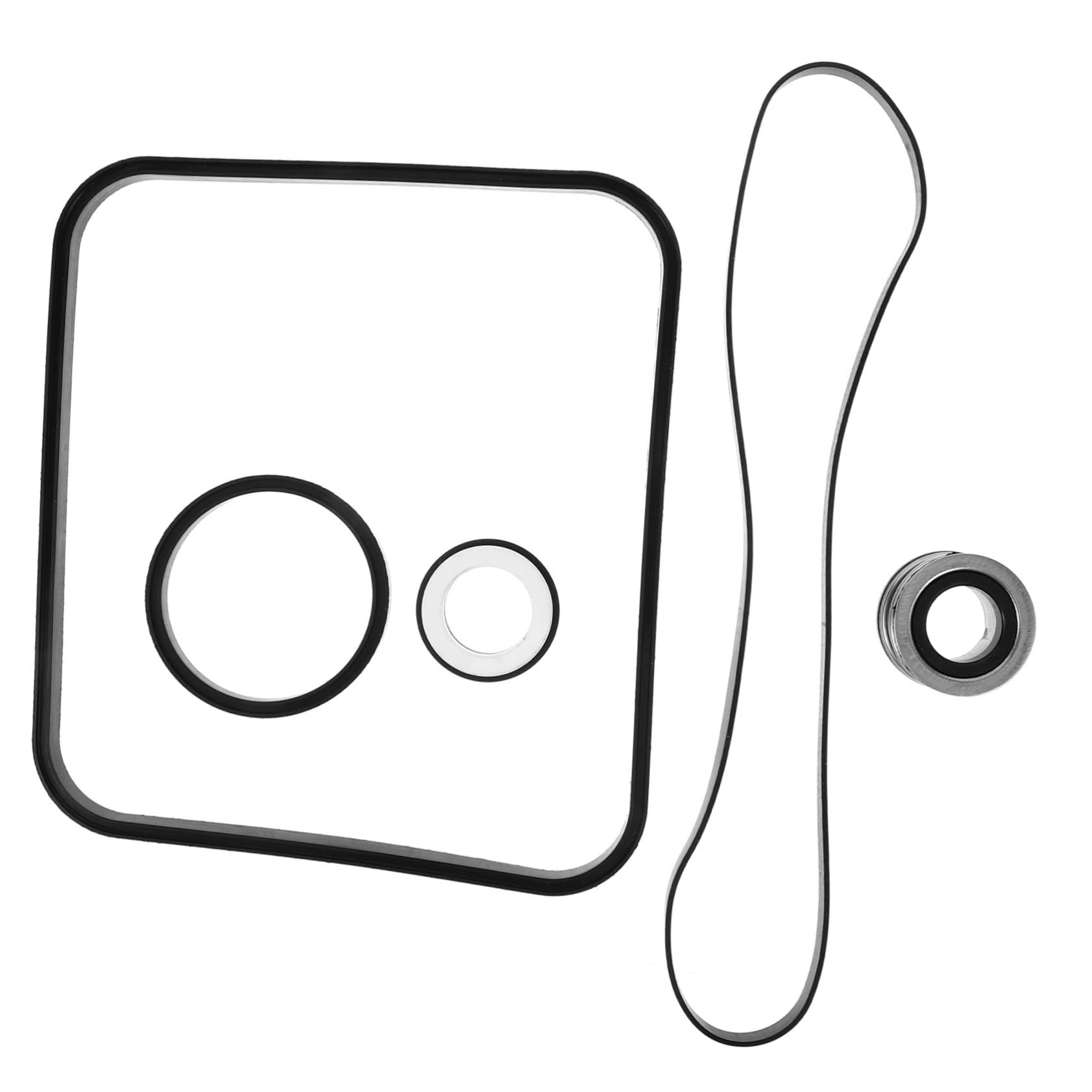 YARNOW 5 Juegos Sellos para De Piscina Reemplazo De Tapa De Piscina Suministros para De Piscina Anillos De Sellado De Goma Anillo De Goma para Piscina Caucho Black
