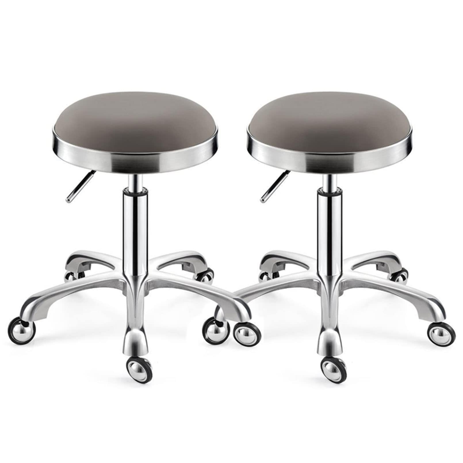 Tabourets de bar en cuir PU réglables pour nettoyer facilement vos sièges de cuisine après les repas