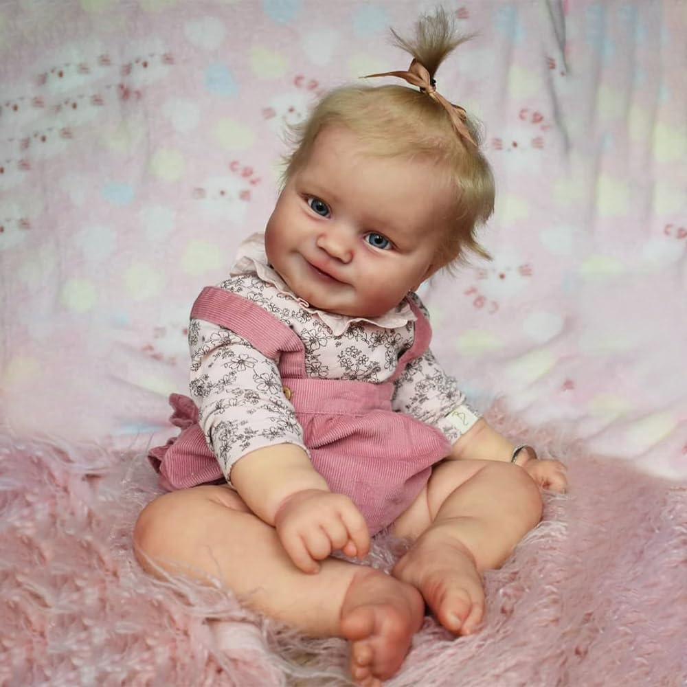 RXDOLL Real Life Reborn Baby Dolls silikonowe całe ciało 50 cm realistyczna lalka bobas anatomicznie poprawna dziewczyna pełne silikonowe realistyczne noworodki lalki dziewczynki dla dzieci 3+