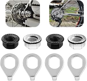 MOZZO BICI DADO ASSE 3/8 X 26T ANTERIORE O POSTERIORE BEACH - Foto 2