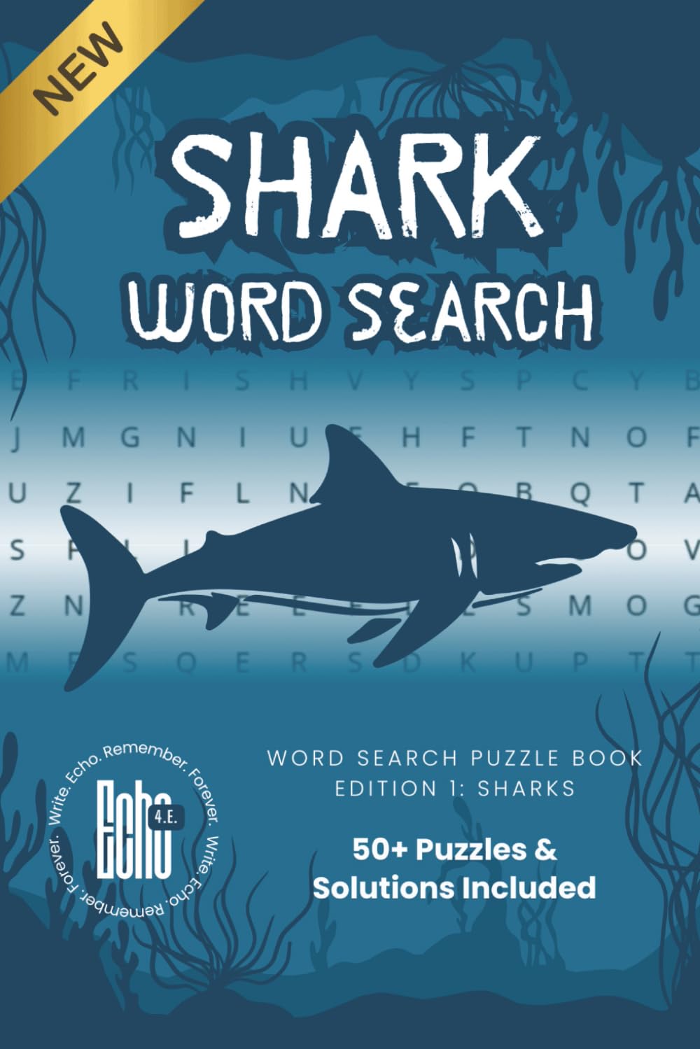 Shark Word Search Puzzle Book: Word Searches with Easy to Read Print about Sharks, Shark Species, Ocean Creatures, and More | 6x9 inches, 110 pages | ... Vacations, Holidays, Birthdays and Free Times
