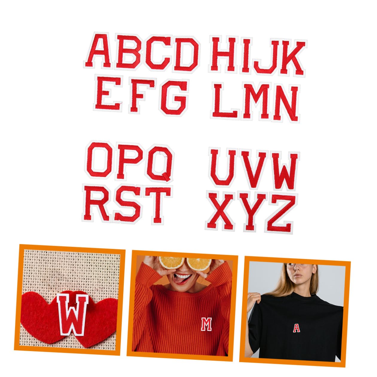 TEHAUX 78pezzi Toppe Termoadesive Per Abbigliamento Decorazioni Letterarie Te Per Jeans Shirt e Accessori Facili Applicare o Cucitura