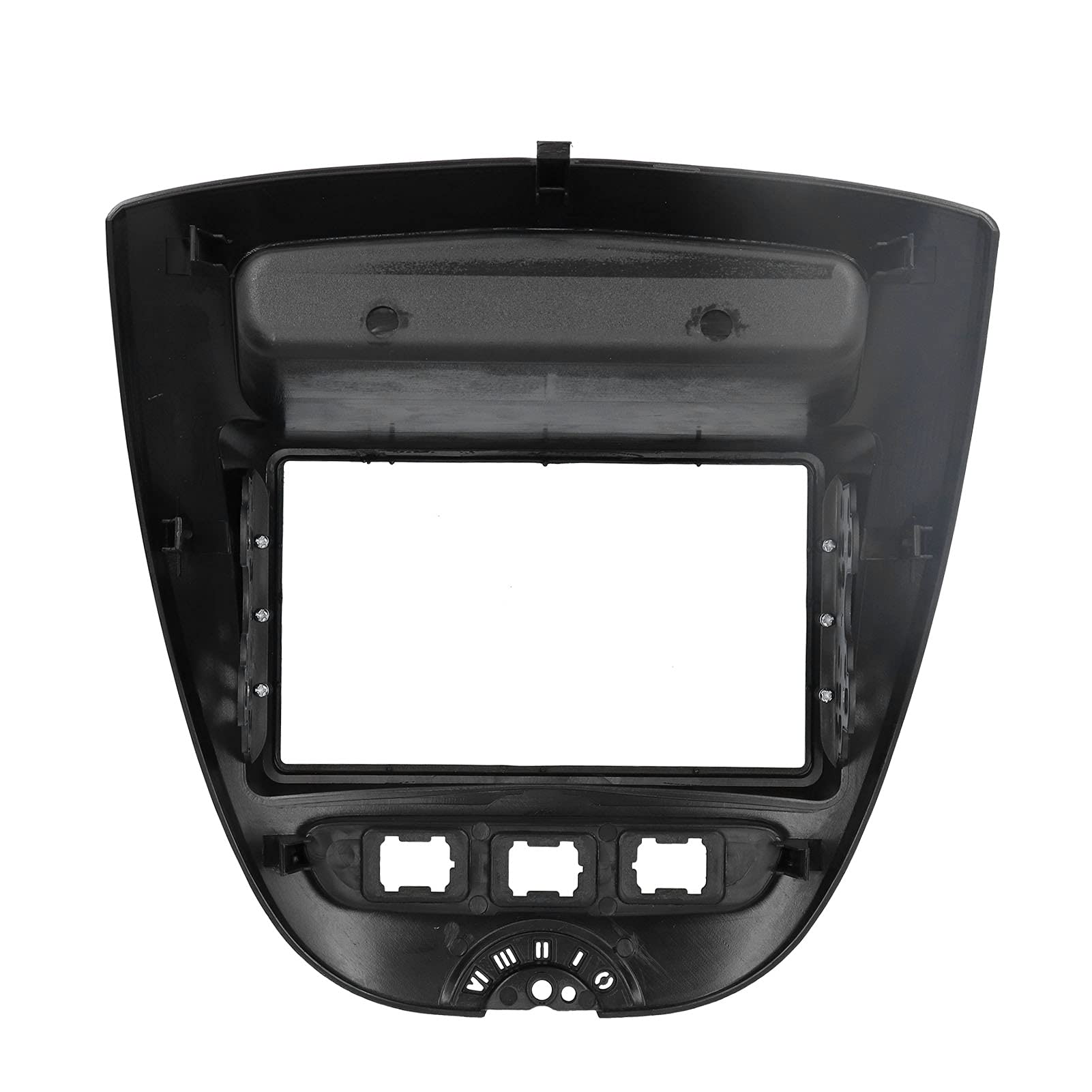 Ymiko Kit Cruscotto 2 DIN per Autoradio Stereo Fascia di Ricambio per Interni per C1 2005-2014, Pannello Cruscotto per Fascia di Montaggio Radio