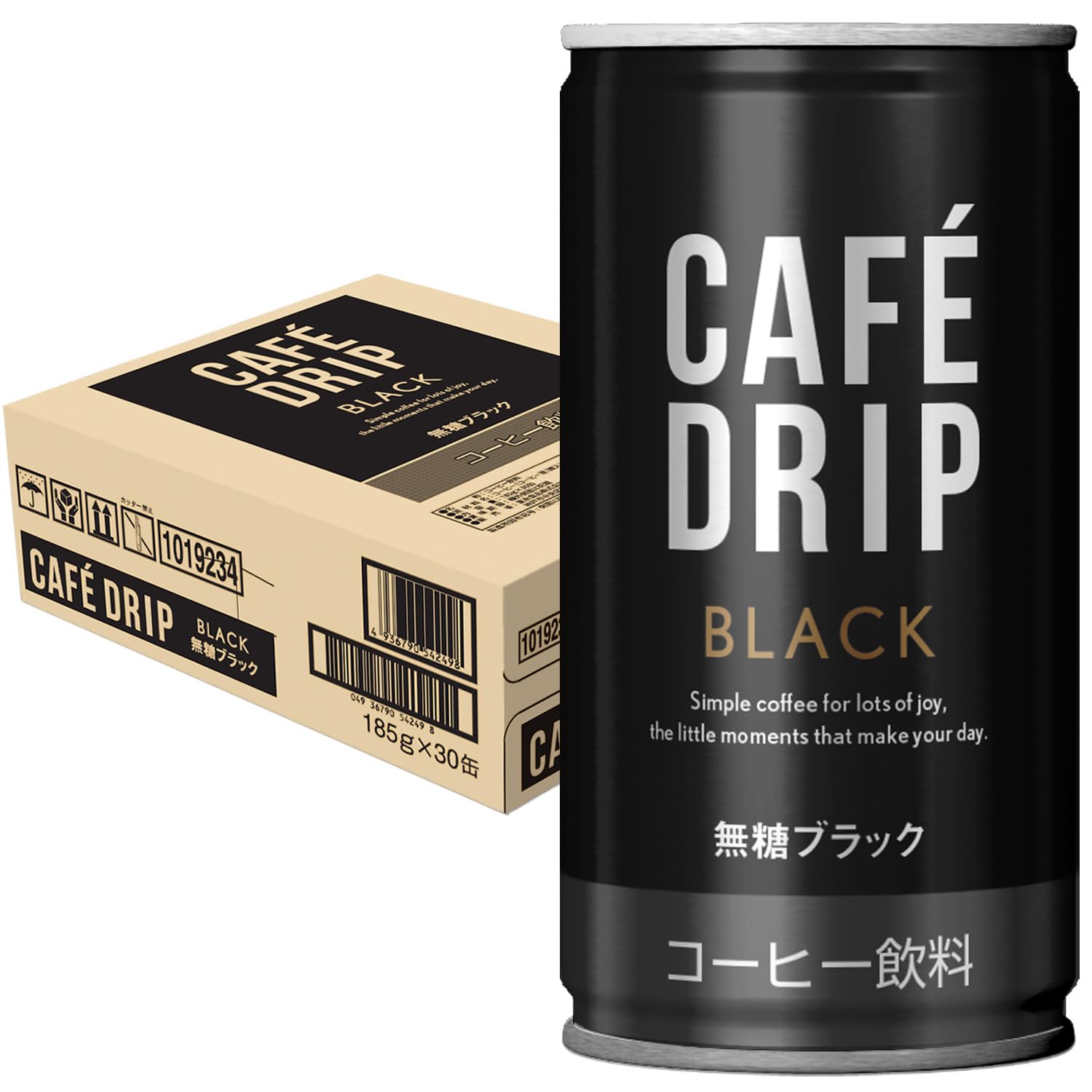 Amazon.co.jp: 富永貿易 カフェドリップ ブラック コーヒー 缶 無糖