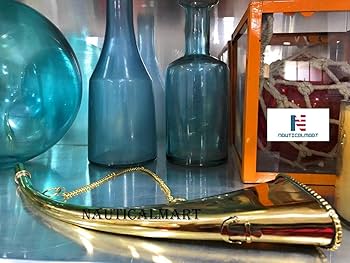 Amazon.com: Nautical Brass Fog Horn Marine Signal Whistle