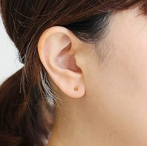 Amazon | L&Co エルアンドコー K10 イエローゴールド 天然石 シトリン